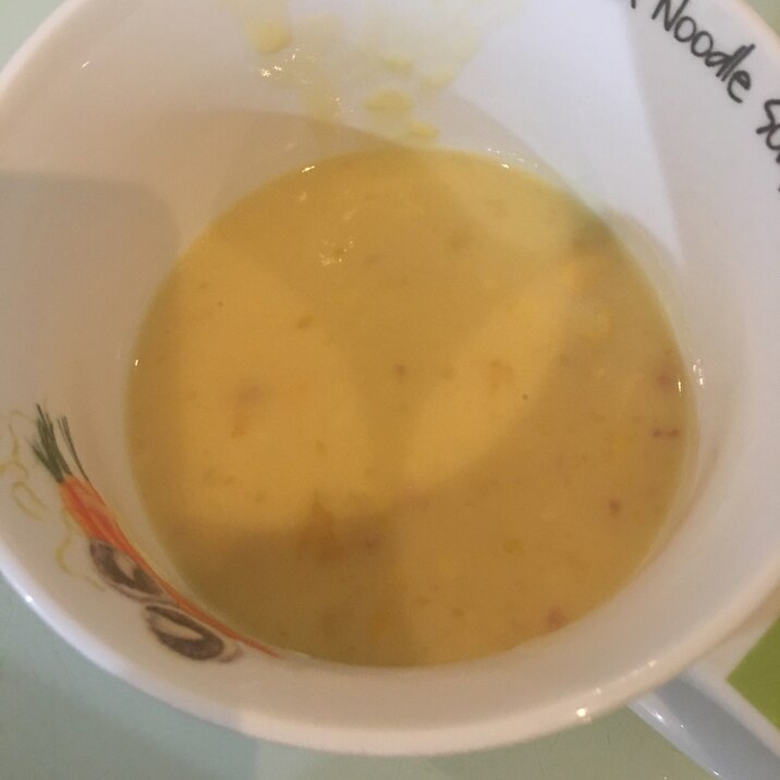 チキンコーンクリームスープ